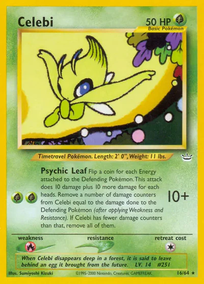 N3: Celebi (16) (Unlimited)