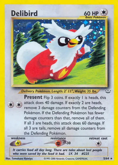 N3: Delibird (Unlimited Holofoil)