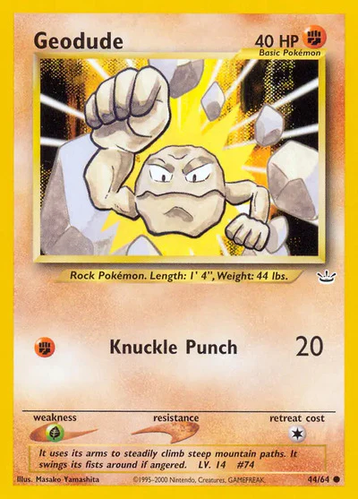 N3: Geodude (Unlimited)