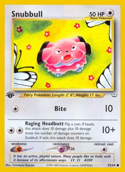 N3: Snubbull (1st Edition)
