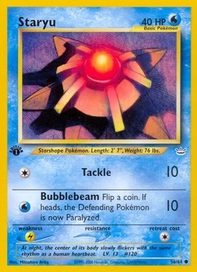 N3: Staryu (1st Edition)