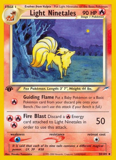N4: Light Ninetales (1st Edition)