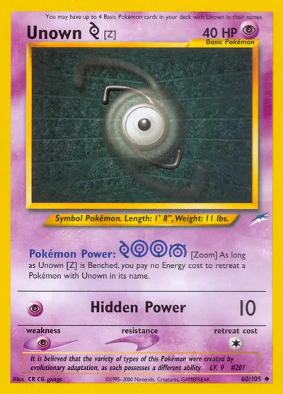 N4: Unown [Z] (Unlimited)
