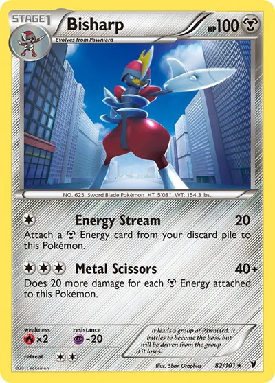 NVI: Bisharp (82) (Holofoil)