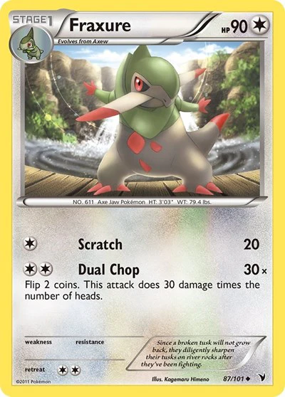 NVI: Fraxure (Reverse Holofoil)