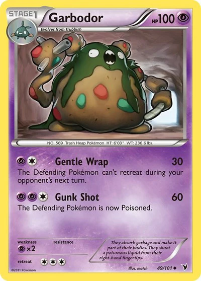 NVI: Garbodor (Reverse Holofoil)