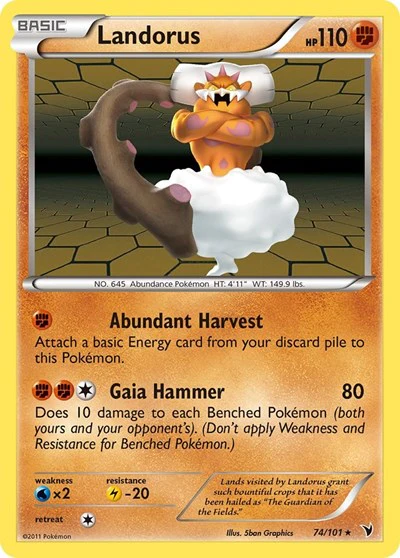 NVI: Landorus (Reverse Holofoil)