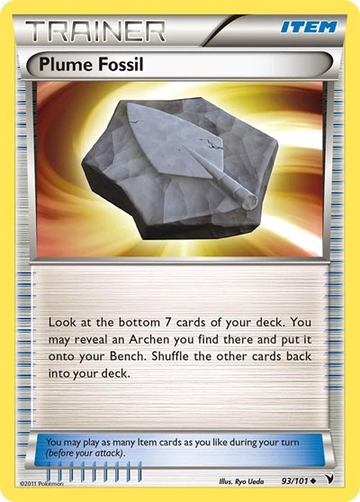 NVI: Plume Fossil (Reverse Holofoil)