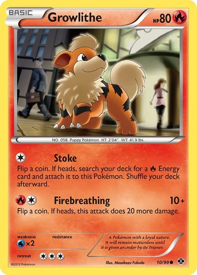 NXD: Growlithe (10) (Reverse Holofoil)