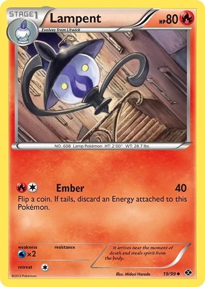NXD: Lampent (Reverse Holofoil)