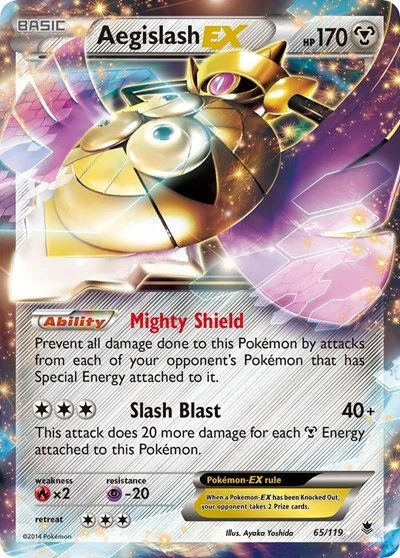 PHF: Aegislash EX (Holofoil)