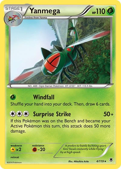 PHF: Yanmega (Reverse Holofoil)