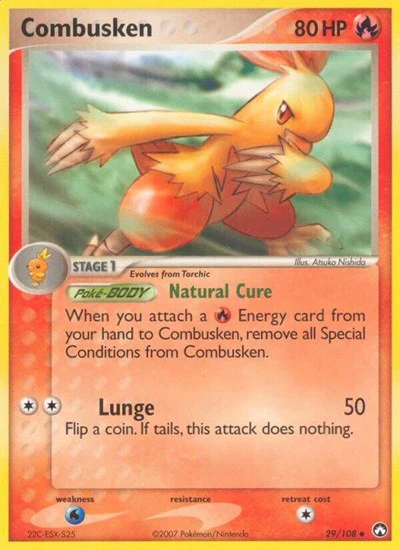 PK: Combusken (Reverse Holofoil)