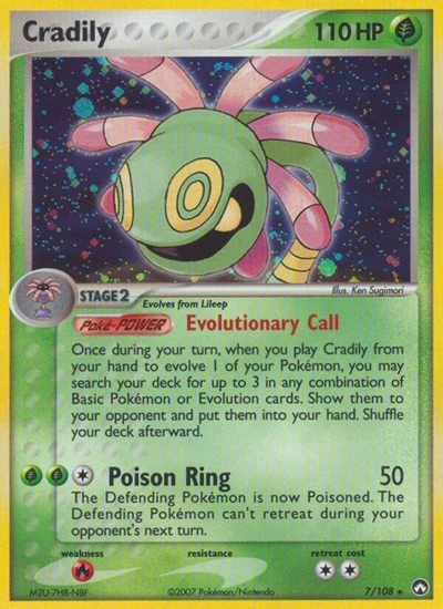 PK: Cradily (Holofoil)