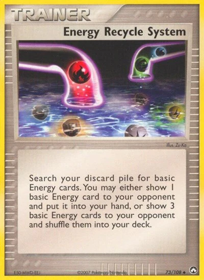 PK: Energy Recycle System