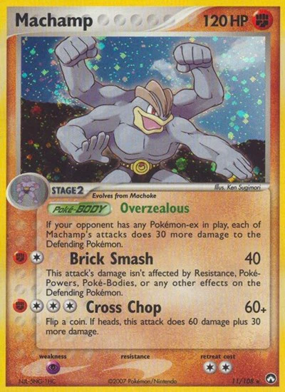 PK: Machamp (Holofoil)