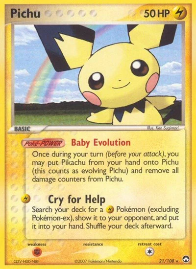 PK: Pichu (Reverse Holofoil)