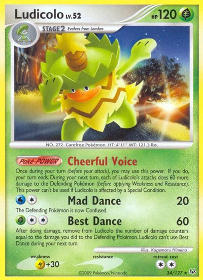 PL: Ludicolo (Reverse Holofoil)