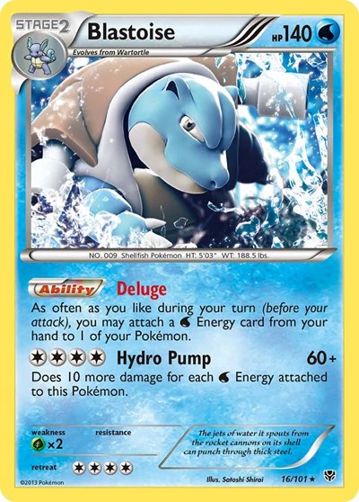 PLB: Blastoise (Reverse Holofoil)