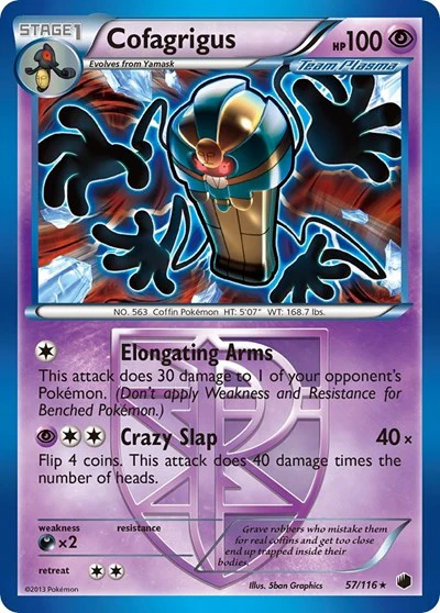 PLF: Cofagrigus (Team Plasma) (57)