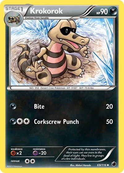 PLF: Krokorok (Reverse Holofoil)