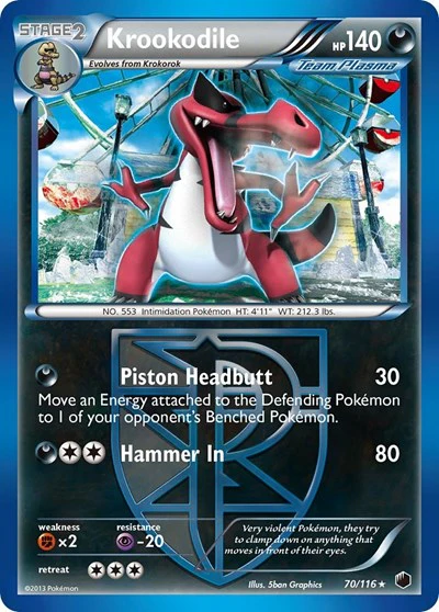 PLF: Krookodile (Team Plasma)
