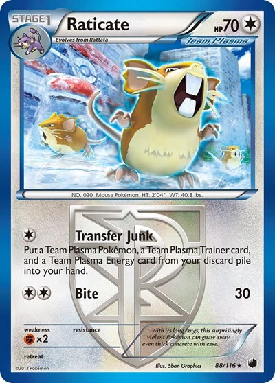 PLF: Raticate (Team Plasma)