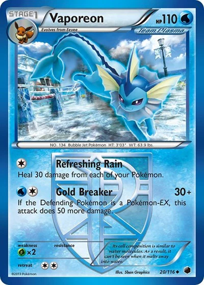 PLF: Vaporeon (Team Plasma)