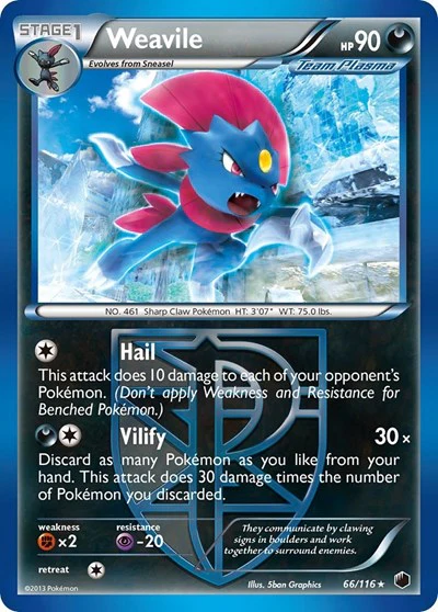 PLF: Weavile (Team Plasma)
