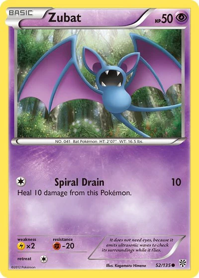 PLS: Zubat (52) (Reverse Holofoil)