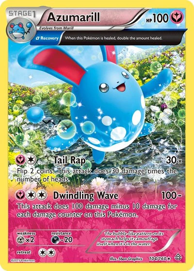 PRC: Azumarill (Alpha) (Reverse Holofoil)