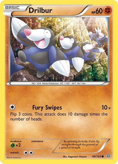 PRC: Drilbur (Reverse Holofoil)