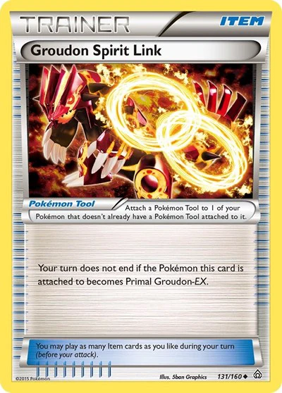 PRC: Groudon Spirit Link (Reverse Holofoil)