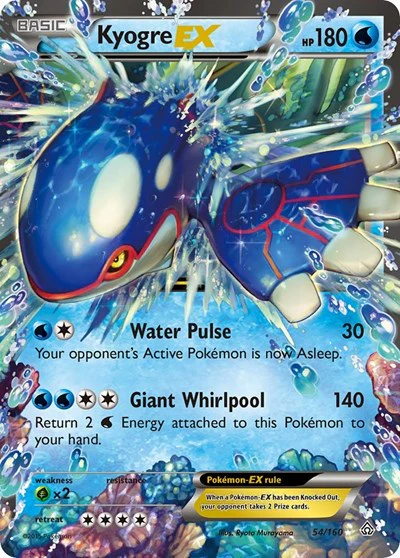 PRC: Kyogre EX (Holofoil)