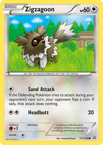 PRC: Zigzagoon (Reverse Holofoil)