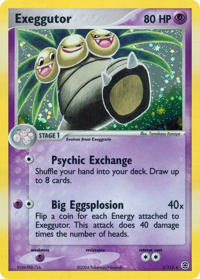 RG: Exeggutor (Reverse Holofoil)