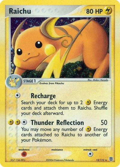 RG: Raichu (Reverse Holofoil)