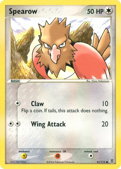 RG: Spearow (Reverse Holofoil)