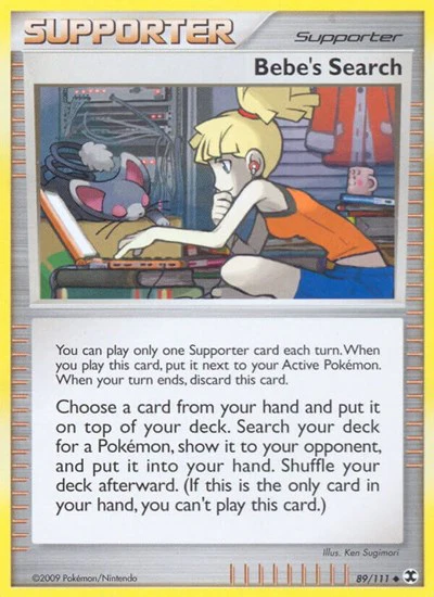 RR: Bebe's Search (Reverse Holofoil)