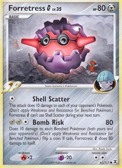 RR: Forretress G (Reverse Holofoil)