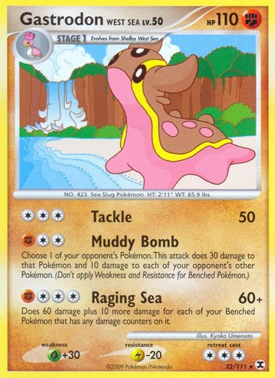 RR: Gastrodon West Sea (Reverse Holofoil)
