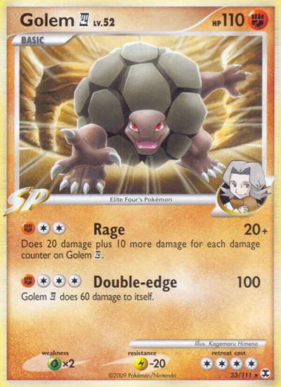 RR: Golem E4