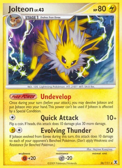 RR: Jolteon (Reverse Holofoil)