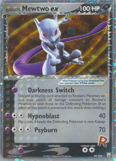 RR: Rocket's Mewtwo ex (Holofoil)