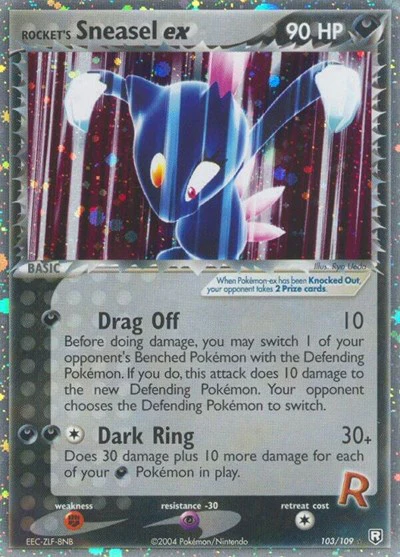 RR: Rocket's Sneasel ex