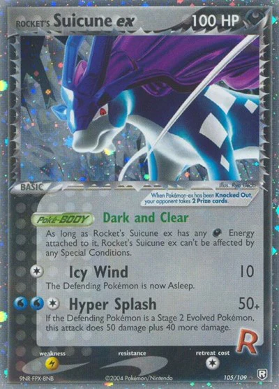 RR: Rocket's Suicune ex (Holofoil)