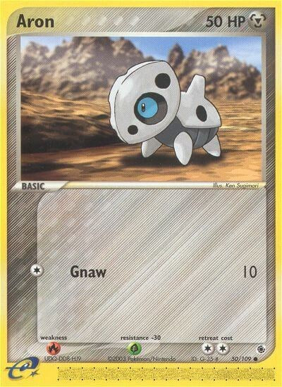 RS: Aron - 50/109 (Reverse Holofoil)