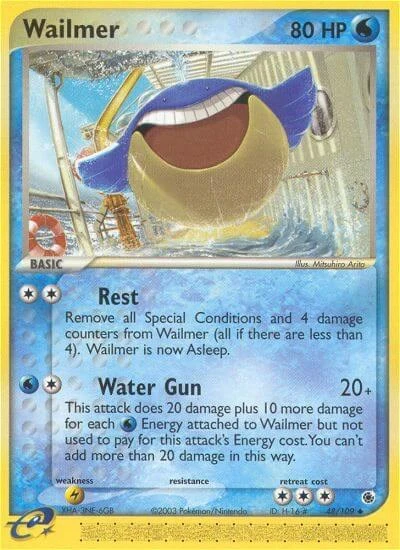 RS: Wailmer (Reverse Holofoil)