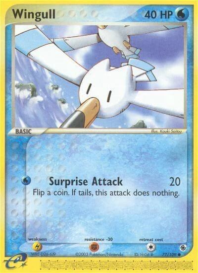RS: Wingull (Reverse Holofoil)