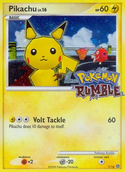RUM: Pikachu (Holofoil)